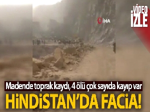 Hindistan'da madende toprak kayması: 4 ölü