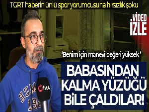 Ünlü gazeteci Ahmet Ercanlar'a yılbaşı gecesinde hırsızlık şoku