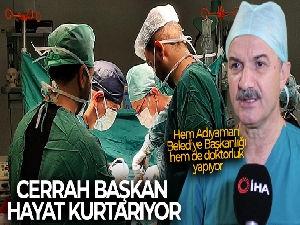 Cerrah Başkan hayat kurtarıyor