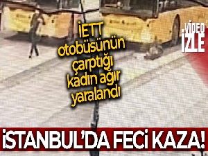 İstanbul'da feci kaza kamerada