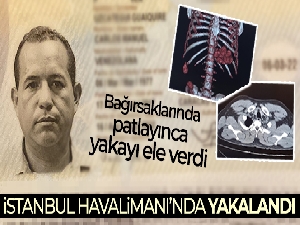 İstanbul Havalimanı'nda uyuşturucu kuryesi yakalandı