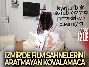İzmir'de film sahnelerini aratmayan kovalamaca