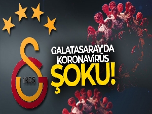 Galatasaray'da 2 pozitif vaka