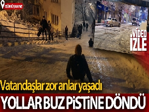Gümüşhane kar yağışının ardından panayır alanına döndü