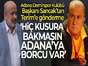 Murat Sancak'tan Fatih Terim'e: 'Yaptıklarımla ben daha Adanalıyım'