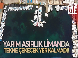 Tekirdağ'da yarım asırlık limanda tekne çekecek yer kalmadı