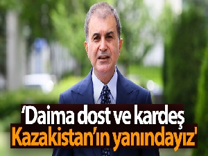 AK Parti Sözcüsü Çelik: 'Daima dost ve kardeş Kazakistan'ın yanındayız'