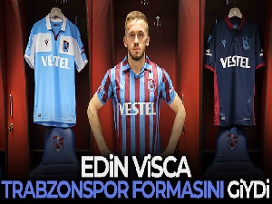 Edin Visca, Trabzonspor formasını giydi