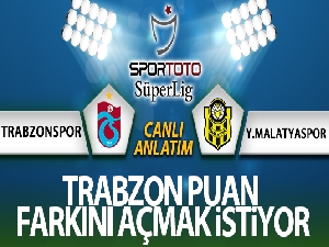 Trabzonspor Malatya engelini tek golle aştı