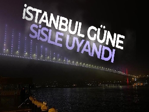 İstanbul güne sisle uyandı!