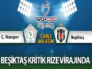 Eksik Beşiktaş Rize'de kazanamadı