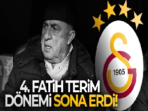 Galatasaray'da 4. Fatih Terim dönemi sona erdi!