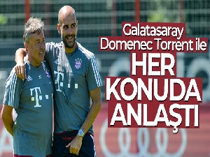 Galatasaray, Domenec Torrent ile anlaşmaya vardı