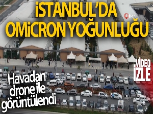 İstanbul'da omicron yoğunluğu