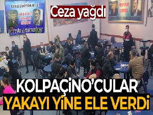 Kolpaçino kumarhanesine bir baskın daha