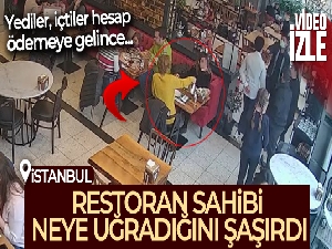 Kadıköy'de yediler içtiler, hesaba gelince ortadan kayboldular