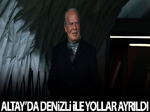 Altay'da Mustafa Denizli dönemi sona erdi