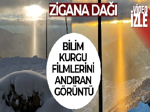 Güneş Zigana'yı böyle ışınladı