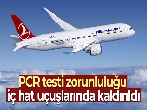 İç hat uçuşlarında yeni karar, PCR testi zorunluluğu kalktı