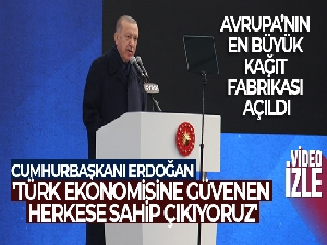 Cumhurbaşkanı Erdoğan: 'Türk ekonomisine güvenen herkese sahip çıkıyoruz'