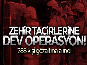 Başkentte zehir tacirlerine operasyon: 288 gözaltı