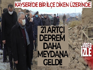 Kayseri'de bir ilçe diken üzerinde