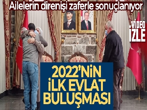 Ailelerin direnişi zaferle sonuçlanıyor, 2022'nin ilk evlat buluşması gerçekleşti
