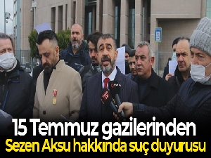15 Temmuz gazilerinden Sezen Aksu hakkında suç duyurusu