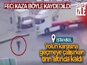 Esenyurt'ta feci kaza kamerada!