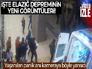 Üzerinden 2 yıl geçen Elazığ depremine ait yeni görüntüler ortaya çıktı