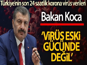 Son 24 saatte korona virüsten 210 kişi hayatını kaybetti