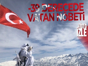 Mehmetçiğin eksi 39 derecede terörle mücadelesi