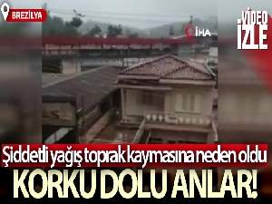 Brezilya'da şiddetli yağış toprak kaymasına neden oldu