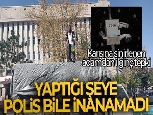 Yaptığı şeye polis bile inanamadı