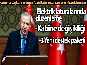 Cumhurbaşkanı Erdoğan: 'Elektrik tarifelerini yeniden düzenledik'