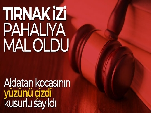 Aldatan kocasının yüzünü çizdi, kusurlu sayıldı