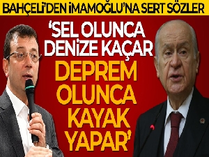 Bahçeli'den İmamoğlu'na sert sözler!
