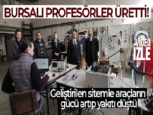 Bursalı profesörler üretti, araçlarda motorun gücünü artırıyor