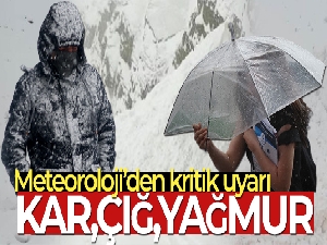 Meteoroloji uyardı! İşte yurtta hava durumu