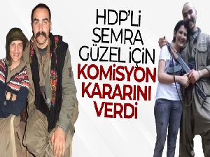 HDP'li Semra Güzel için komisyon kararını verdi