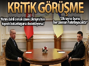 Türkiye ile Ukrayna arasında kritik görüşme sonrası ortak basın toplantısı