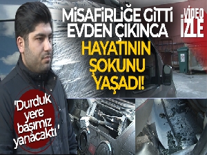 Bağcılar'a misafirliğe gitti, 30 dakika içerisinde aracı soyuldu