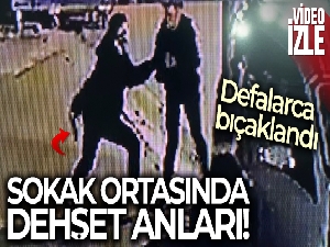 Kız arkadaşının yanında dehşeti yaşadı