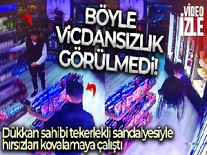 Yürekleri sızlatan hırsızlık anı kamerada