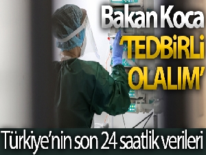 Son 24 saatte korona virüste 87 bin 934 yeni vaka, 201 can kaybı