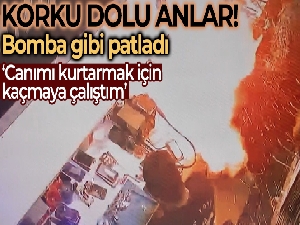 Cep telefonunun bataryası bomba gibi patladı