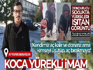 Koca yürekli imam İHA'ya konuştu