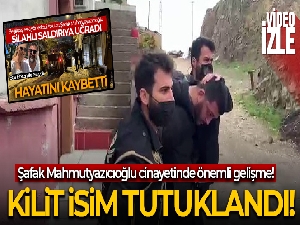 Şafak Mahmutyazıcıoğlu cinayetinde iki şüpheliden biri tutuklandı