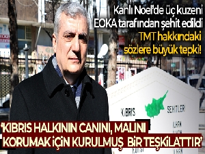 Kanlı Noel'de üç kuzeni EOKA tarafından şehit edilen Necip İlhan'dan TMT hakkındaki sözlere tepki