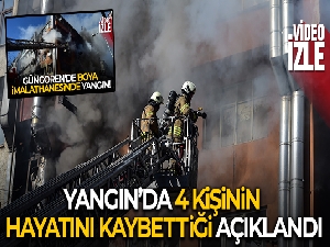 İstanbul Valiliği, Güngören'deki yangında yabancı uyruklu 4 işçinin hayatını kaybettiğini açıkladı